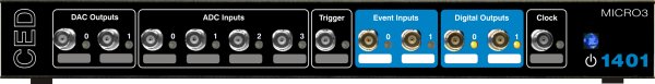 Micro1401-3 D I/O front